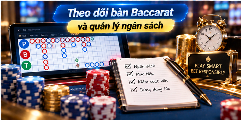 Theo dõi bàn Baccarat và quản lý ngân sách